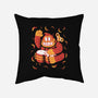 The Gorilla-None-Removable Cover w Insert-Throw Pillow-8BitHobo