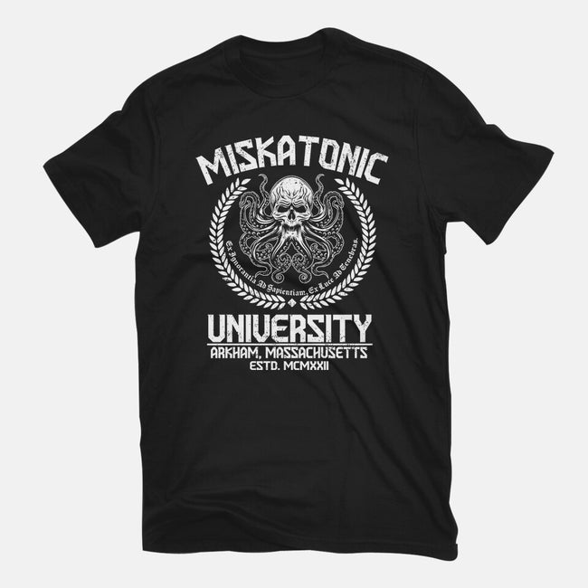 Miskatonic University 1922-Womens-Fitted-Tee-CarloJ1956