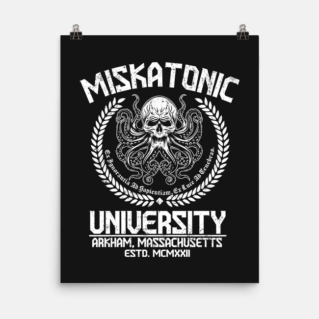 Miskatonic University 1922-None-Matte-Poster-CarloJ1956