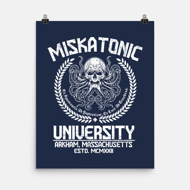 Miskatonic University 1922-None-Matte-Poster-CarloJ1956