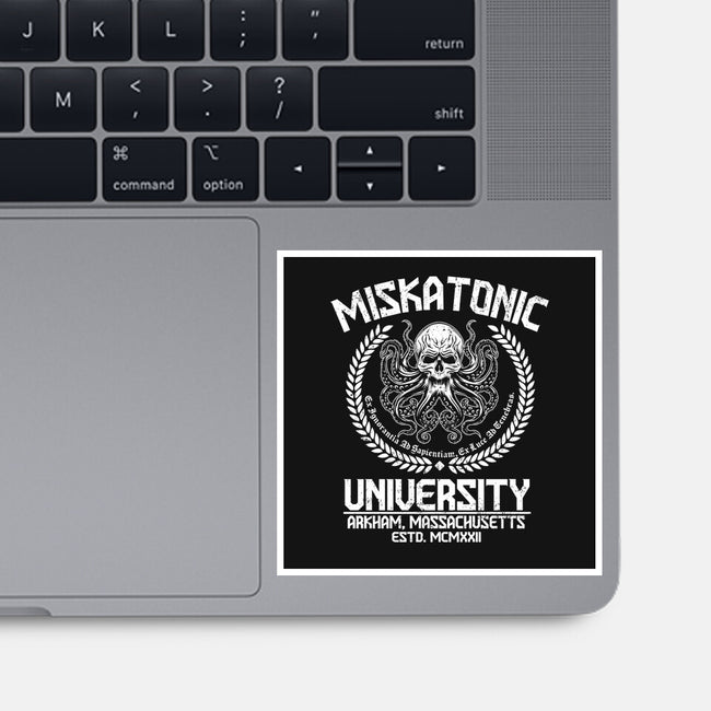 Miskatonic University 1922-None-Glossy-Sticker-CarloJ1956