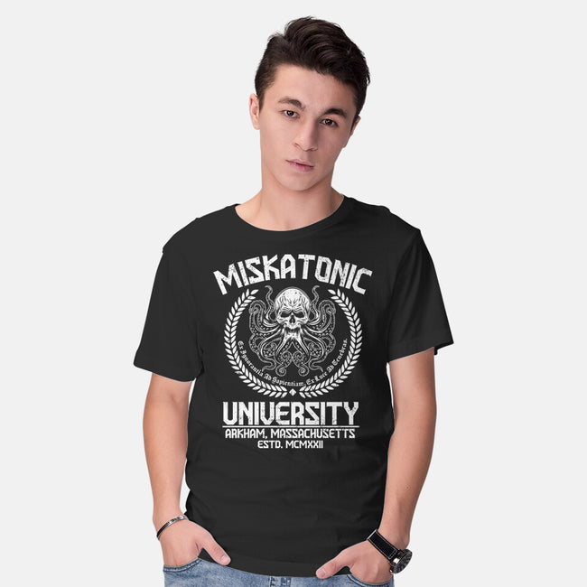 Miskatonic University 1922-Mens-Basic-Tee-CarloJ1956