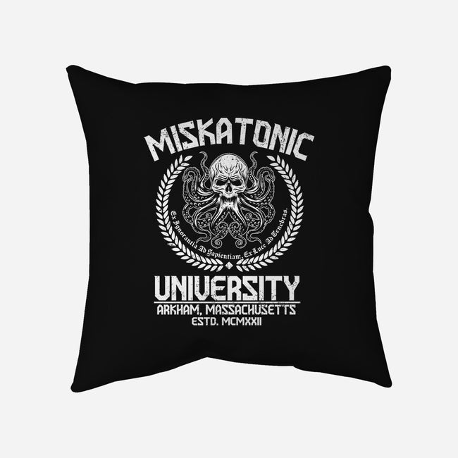 Miskatonic University 1922-None-Removable Cover w Insert-Throw Pillow-CarloJ1956