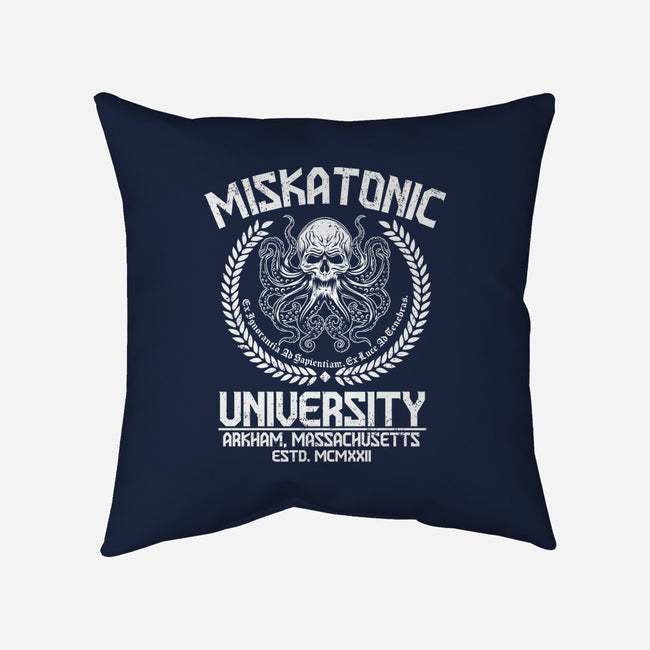 Miskatonic University 1922-None-Removable Cover w Insert-Throw Pillow-CarloJ1956