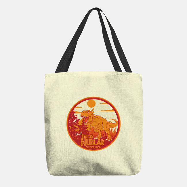 Visit Isla Nublar Costa Rica-None-Basic Tote-Bag-CarloJ1956