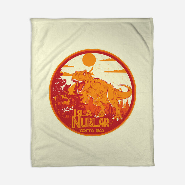 Visit Isla Nublar Costa Rica-None-Fleece-Blanket-CarloJ1956