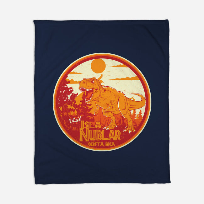 Visit Isla Nublar Costa Rica-None-Fleece-Blanket-CarloJ1956