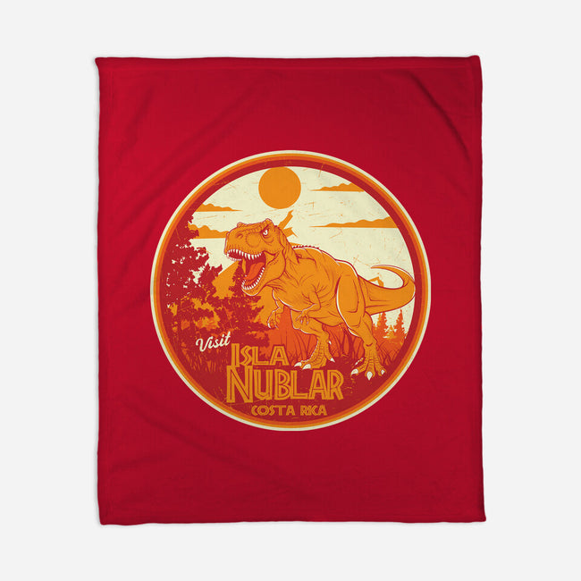 Visit Isla Nublar Costa Rica-None-Fleece-Blanket-CarloJ1956