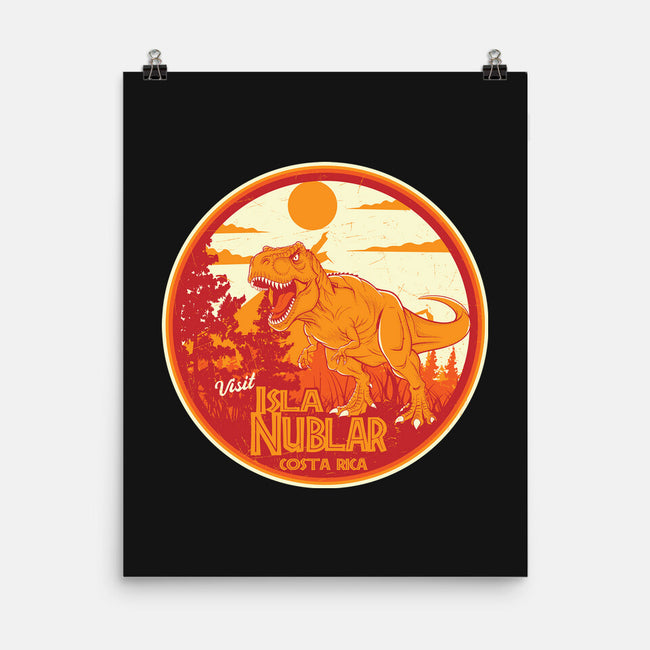 Visit Isla Nublar Costa Rica-None-Matte-Poster-CarloJ1956