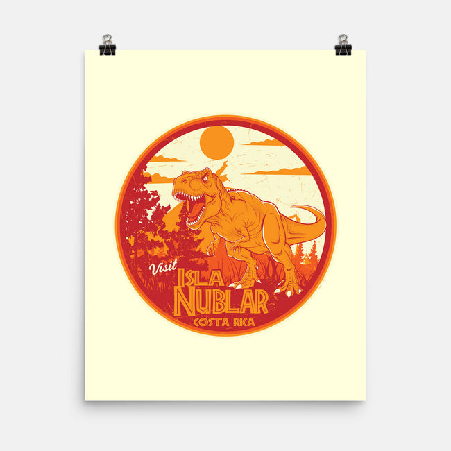 Visit Isla Nublar Costa Rica-None-Matte-Poster-CarloJ1956