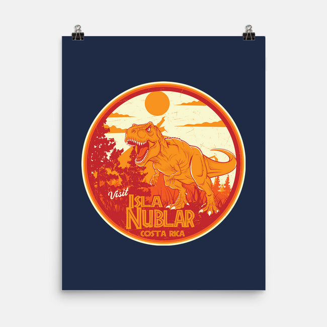 Visit Isla Nublar Costa Rica-None-Matte-Poster-CarloJ1956
