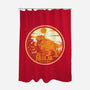 Visit Isla Nublar Costa Rica-None-Polyester-Shower Curtain-CarloJ1956
