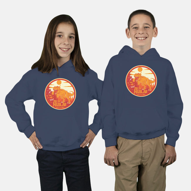 Visit Isla Nublar Costa Rica-Youth-Pullover-Sweatshirt-CarloJ1956
