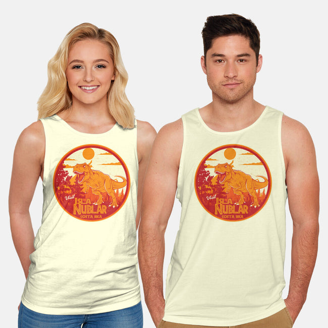 Visit Isla Nublar Costa Rica-Unisex-Basic-Tank-CarloJ1956