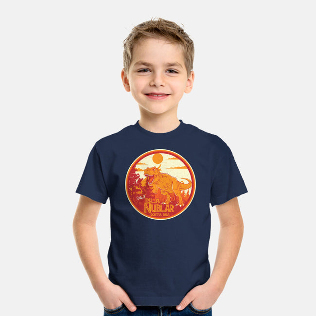 Visit Isla Nublar Costa Rica-Youth-Basic-Tee-CarloJ1956