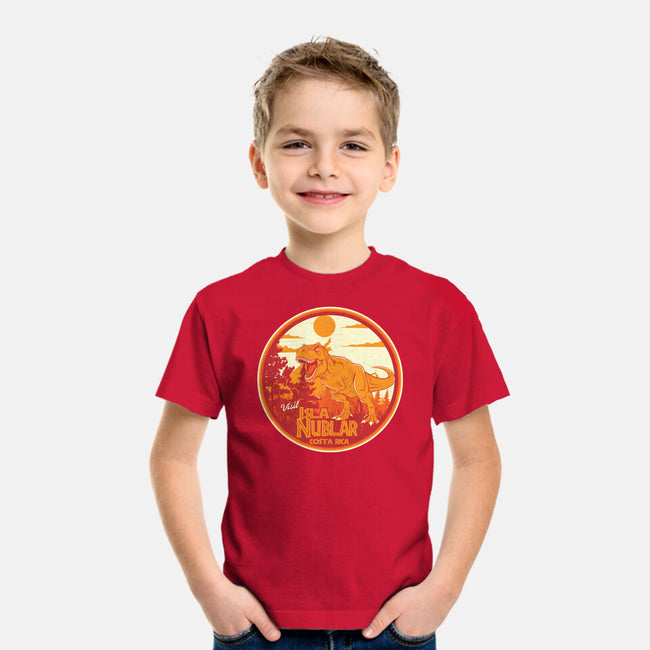 Visit Isla Nublar Costa Rica-Youth-Basic-Tee-CarloJ1956