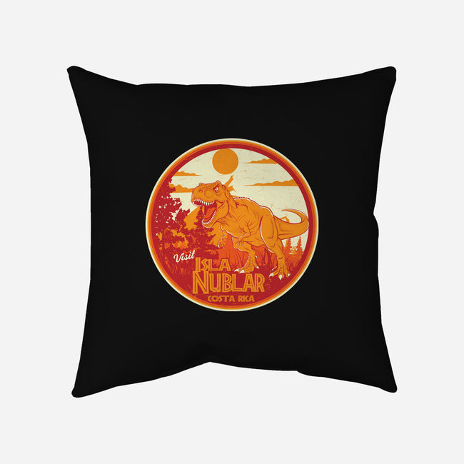 Visit Isla Nublar Costa Rica-None-Removable Cover w Insert-Throw Pillow-CarloJ1956