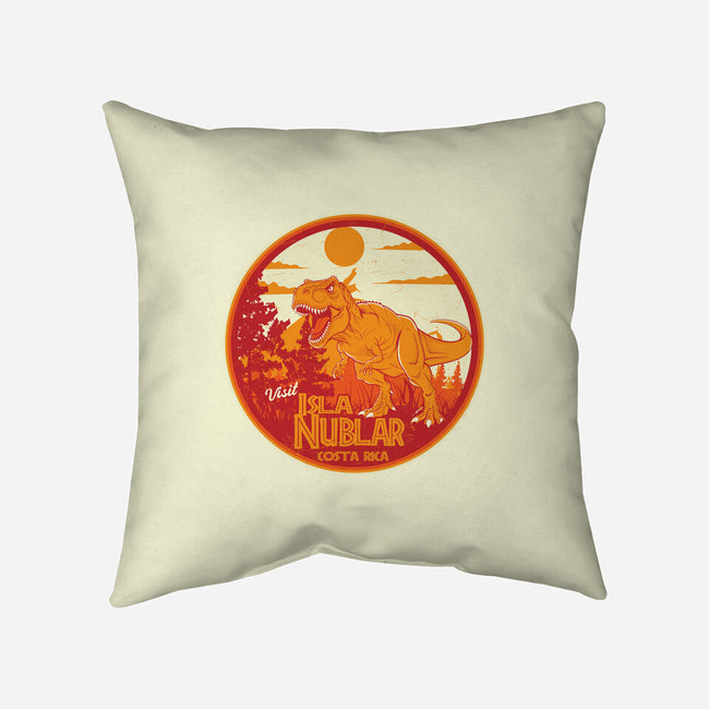 Visit Isla Nublar Costa Rica-None-Removable Cover w Insert-Throw Pillow-CarloJ1956