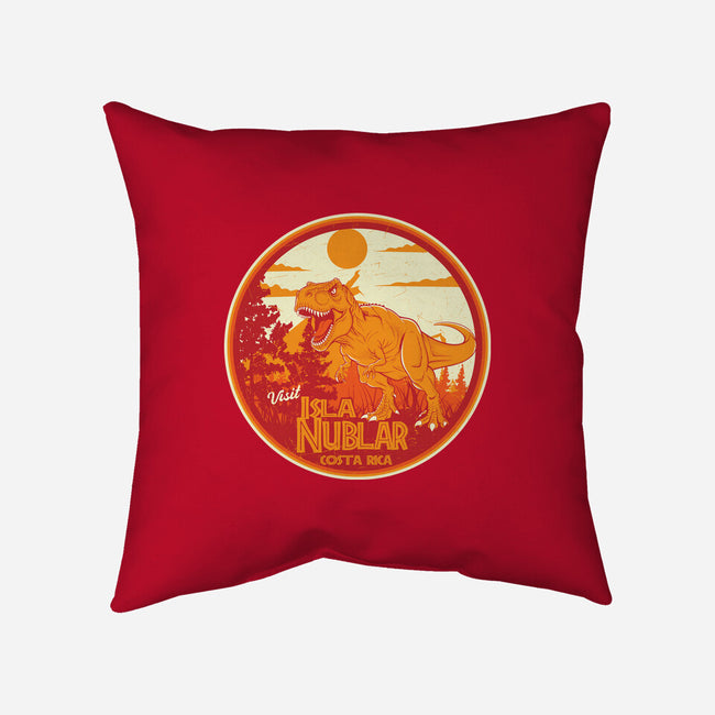 Visit Isla Nublar Costa Rica-None-Removable Cover w Insert-Throw Pillow-CarloJ1956