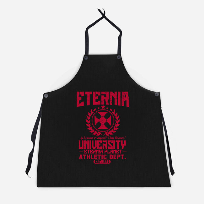 Eternia University-Unisex-Kitchen-Apron-CarloJ1956
