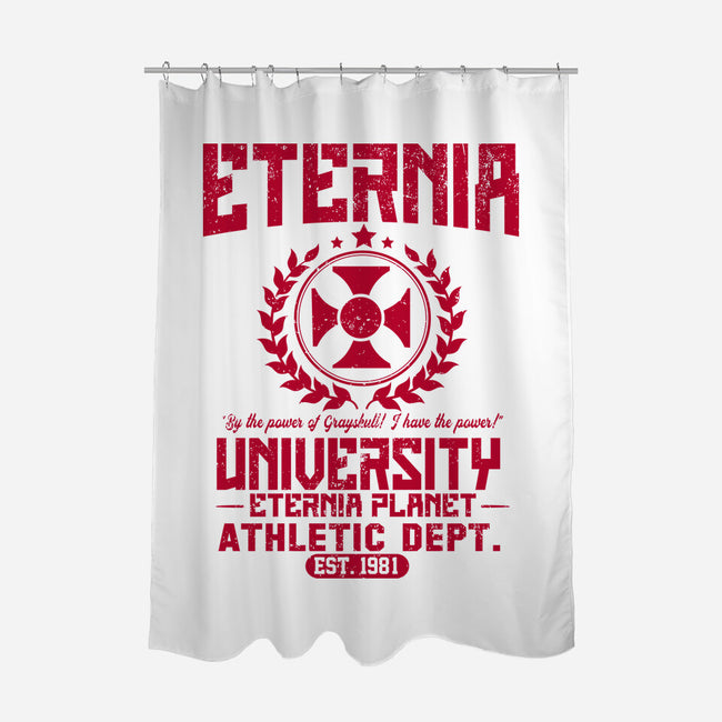 Eternia University-None-Polyester-Shower Curtain-CarloJ1956