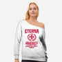 Eternia University-Womens-Off Shoulder-Sweatshirt-CarloJ1956