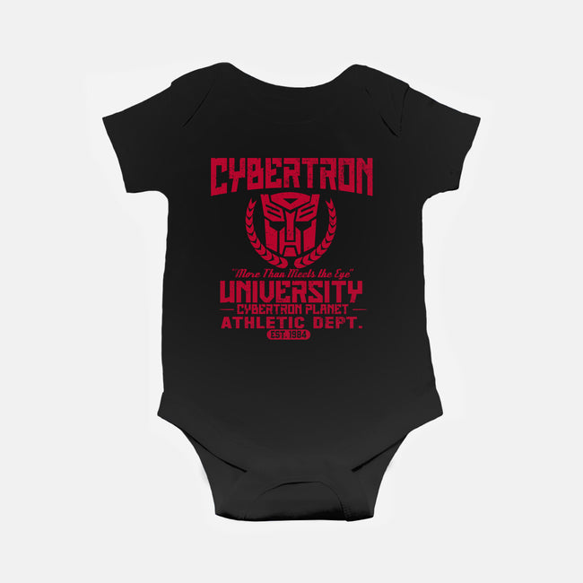 Cybertron University-Baby-Basic-Onesie-CarloJ1956