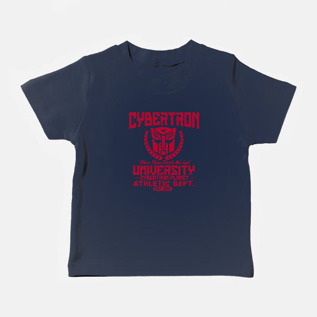 Cybertron University-Baby-Basic-Tee-CarloJ1956
