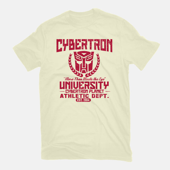Cybertron University-Mens-Basic-Tee-CarloJ1956