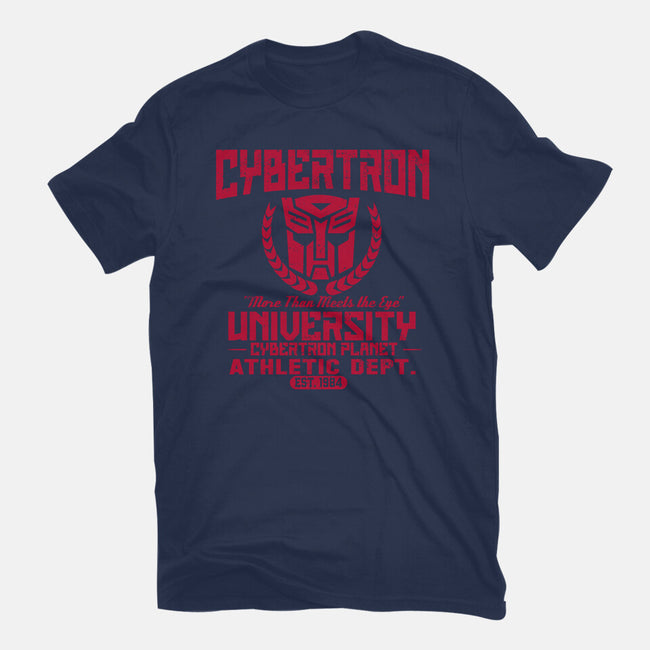 Cybertron University-Mens-Heavyweight-Tee-CarloJ1956