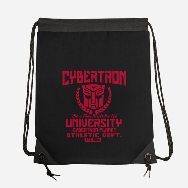 Cybertron University-None-Drawstring-Bag-CarloJ1956