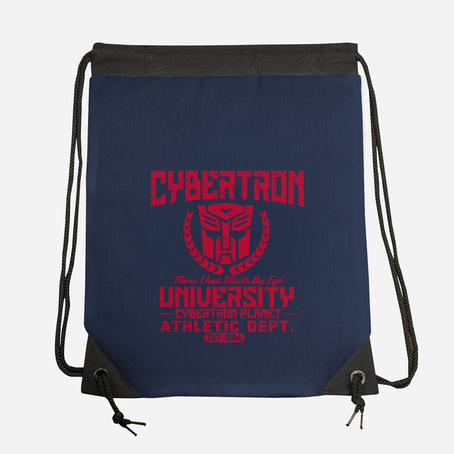 Cybertron University-None-Drawstring-Bag-CarloJ1956