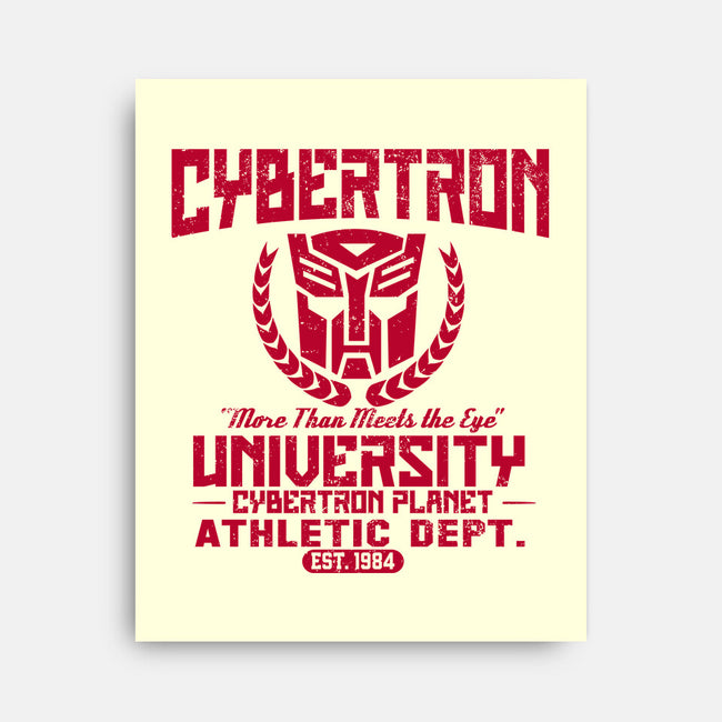 Cybertron University-None-Stretched-Canvas-CarloJ1956