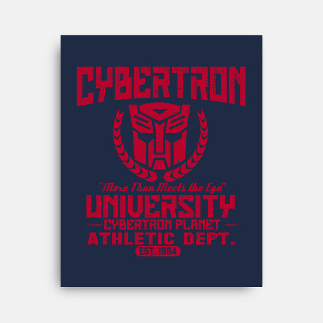 Cybertron University-None-Stretched-Canvas-CarloJ1956