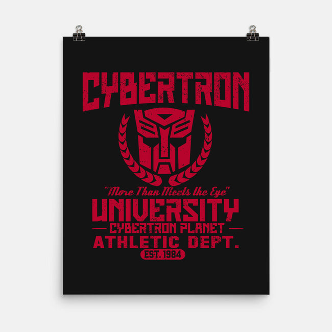 Cybertron University-None-Matte-Poster-CarloJ1956