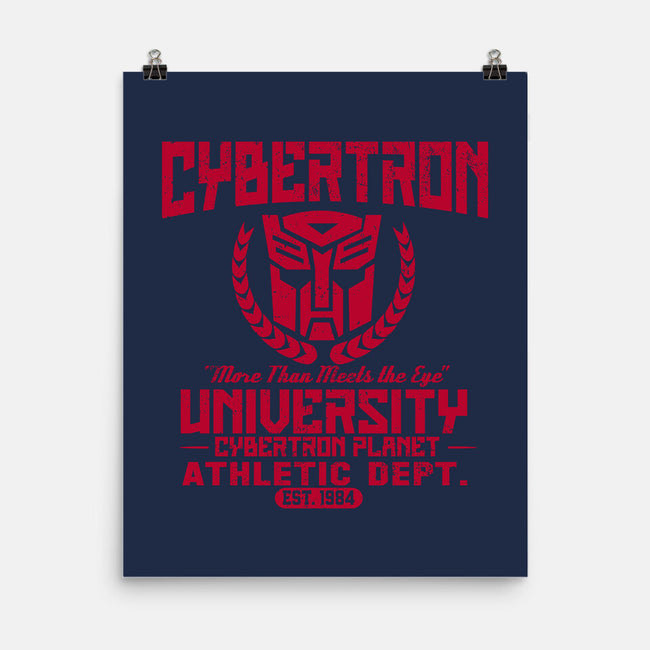 Cybertron University-None-Matte-Poster-CarloJ1956