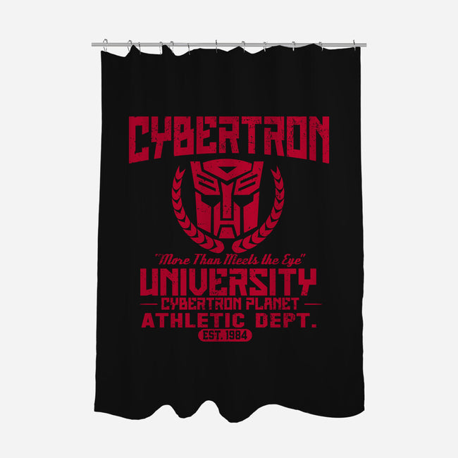 Cybertron University-None-Polyester-Shower Curtain-CarloJ1956