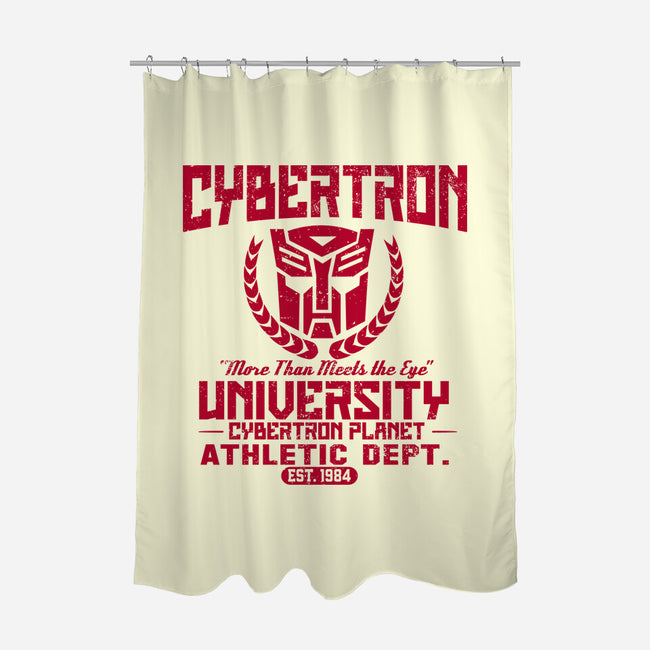 Cybertron University-None-Polyester-Shower Curtain-CarloJ1956