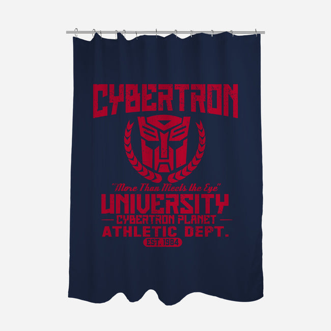 Cybertron University-None-Polyester-Shower Curtain-CarloJ1956