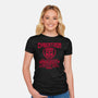 Cybertron University-Womens-Fitted-Tee-CarloJ1956
