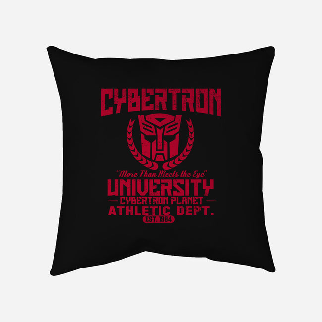 Cybertron University-None-Removable Cover w Insert-Throw Pillow-CarloJ1956
