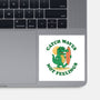Catch Waves Not Feelings-None-Glossy-Sticker-dandingeroz