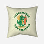 Catch Waves Not Feelings-None-Removable Cover w Insert-Throw Pillow-dandingeroz