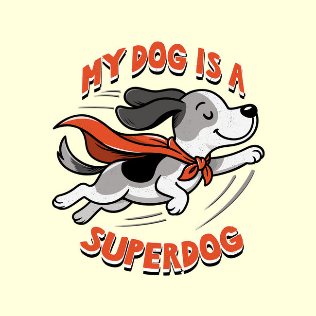 My Dog Is A Superdog-None-Adjustable Tote-Bag-palmstreet