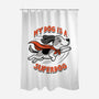 My Dog Is A Superdog-None-Polyester-Shower Curtain-palmstreet