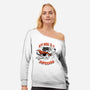 My Dog Is A Superdog-Womens-Off Shoulder-Sweatshirt-palmstreet
