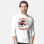 My Dog Is A Superdog-Mens-Long Sleeved-Tee-palmstreet