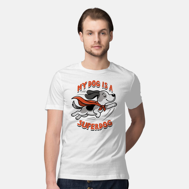 My Dog Is A Superdog-Mens-Premium-Tee-palmstreet