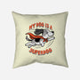 My Dog Is A Superdog-None-Removable Cover w Insert-Throw Pillow-palmstreet