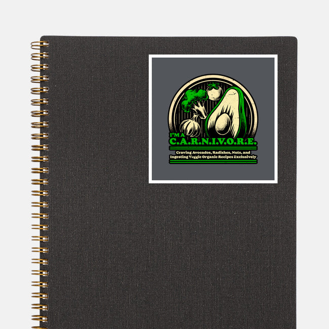 Ironic Vegan Food-None-Glossy-Sticker-Studio Mootant